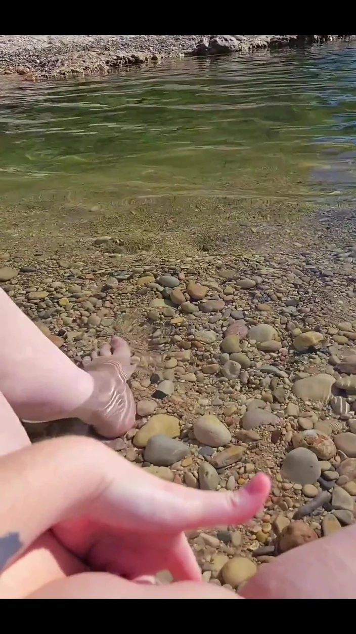 Naughty Mila: Made This Video on a Nude Beach in Spain. Love...