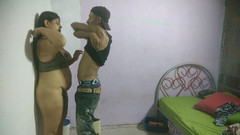 Adribella69: Je baise la pisse que mon mari a embauchée et...