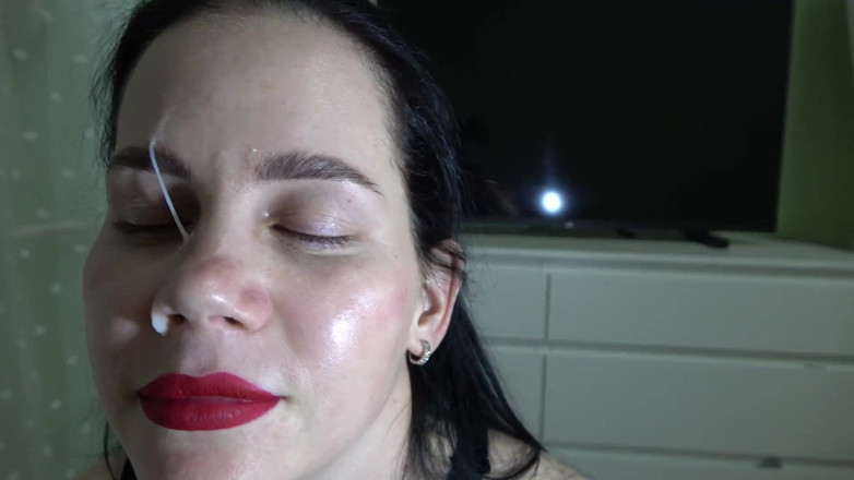 Anna Sky: Hard Blowjob and Anal Sex with a Hot Slut