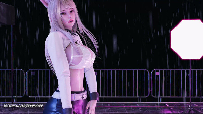 3D-Hentai Games: [MMD] Hyolyn - Řekni moje jméno Ahri striptýzová liga legend 4K 60FPS