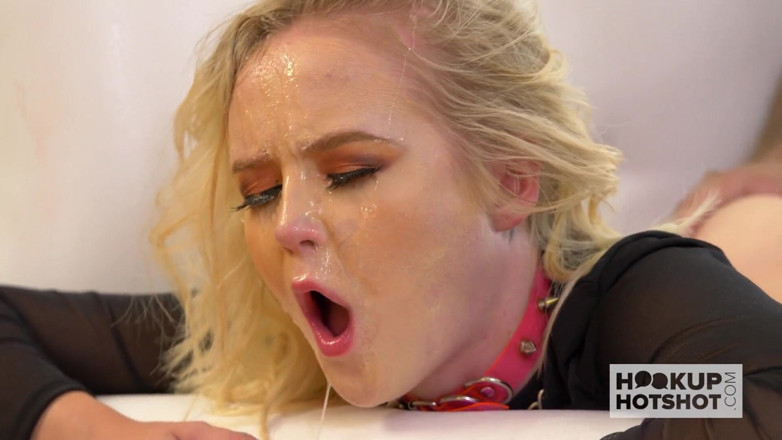 Hookup Hotshot: Gorgeous teen babe Natalia Queen gets pounded hard by hookup...