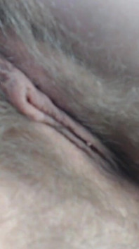 Fingering My Super Hairy Asshole with Moaning