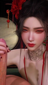 3D Hot Asian Slut Have a Hardcore Blowjob Sex and Squirting a Lot