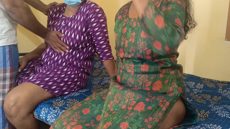 Pushpa studio: Trío caliente follando