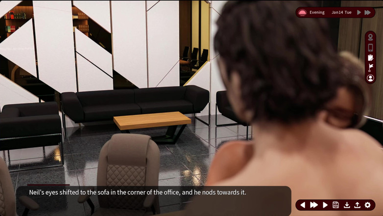 Johannes Gaming: Шёпот желания 11 Нил трахает Abigail в его офисе