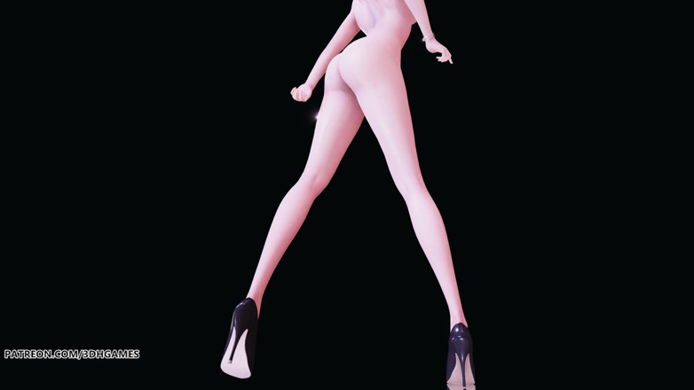 3D-Hentai Games: [MMD] AOA - Excuse me Seraphine sexy naked dance 4K league of...