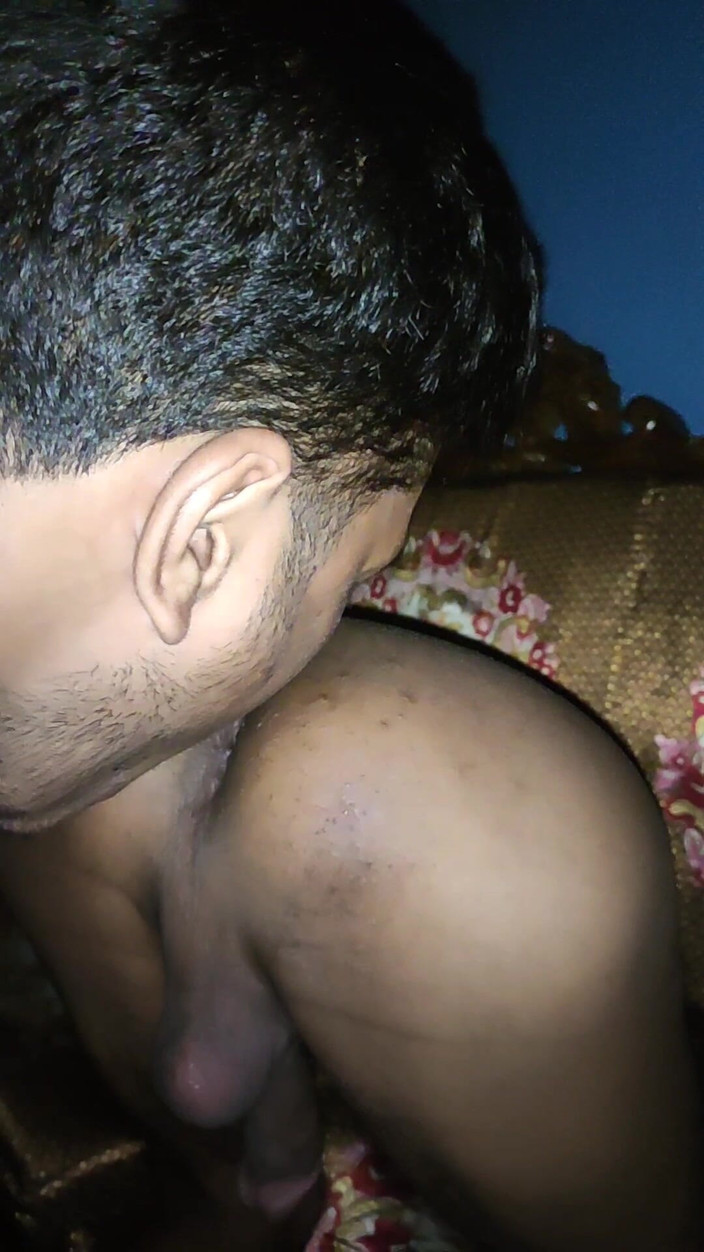 Ahpanal: Avsugning Röv slickar indisk gay