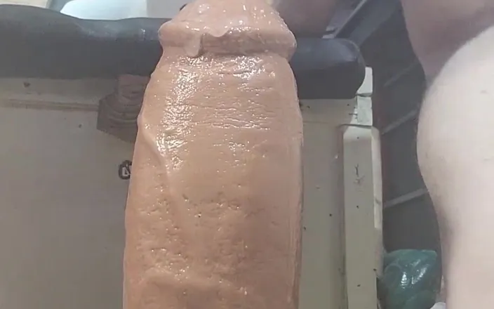 Lb13702: Riding Some of My Huge Mr Hankeys Dildos