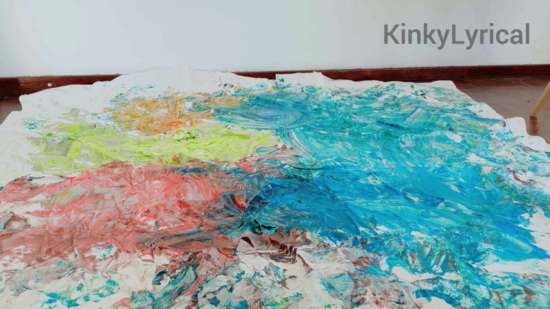 Kinky Lyrical: Seni kaki - melukis dengan kaki