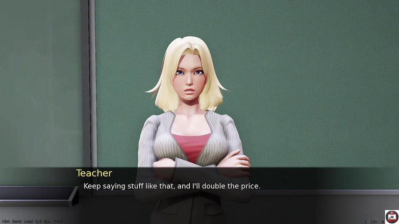 Joystick Cinema: Sex Life H - (pt 06) - fucked my teacher całą noc