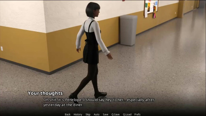 Visual Novels: WVM stars university part 65 - sex in stranger cabinet with sex...