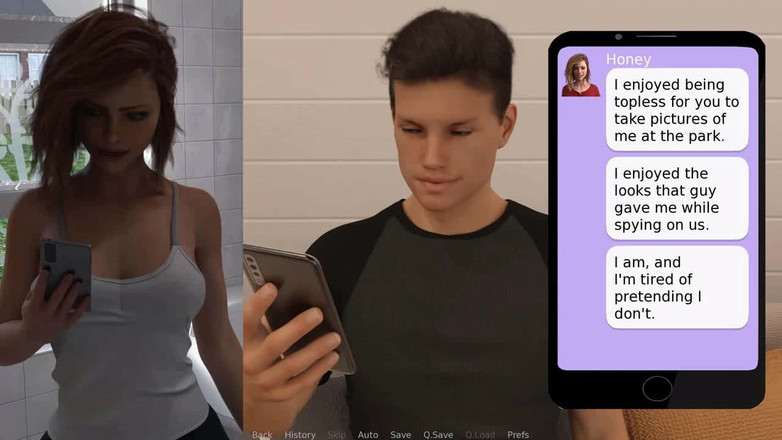 Dirty GamesXxX: Nové sousedství: sexy manželka, její paroháč manžílek a zvrácený soused -...