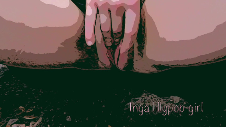 Inga lillypop girl comics: Cartoon Teen Masturbating in the Forest
