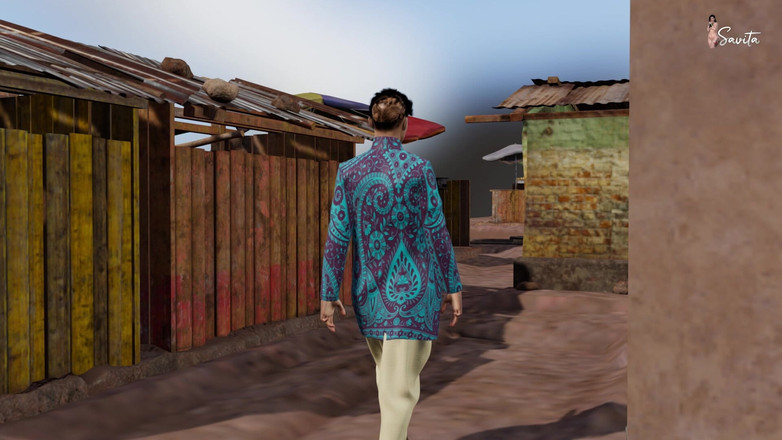 Your Savita bhabhi: Schoonvader nam zijn Desi-schoondochter Meena mee naar het dorp en...