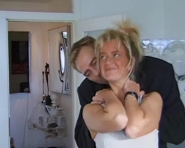 Deutsche Frauen: Hot Blonde German Lady Pleasing Her Man with a Morning...