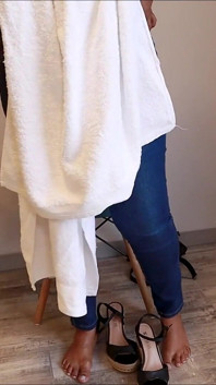 Julia Carioca alla spa spartana