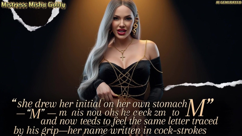 Goddess Misha Goldy: Patrz na mój palec