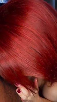 Ruiva milf viciada em bbc em um caso interracial