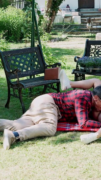 Heat in the Garden: Stepdaughter Gets Anal Sex From Stepdaddy