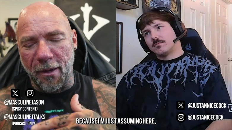 Raw and Uncensored with Masculine Jason: Confessioni porno star - Justan Nicecock (episodio 225)