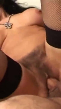 Amateur porn comes in the glass and she licks it