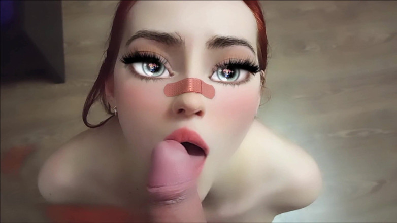 SexyFairyTale: La ragazza anime succhia il cazzo