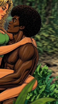 de la jungla Mientras el esposo buscaba la jungla del sendero, el negro se follaba a su esposa blanca
