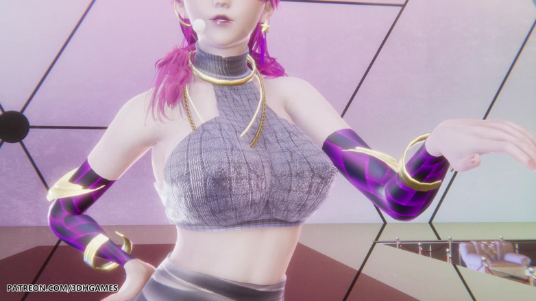 3D-Hentai Games: Mmd Mamamoo - Starry Night Evelynn Sexy striptýz League of Legends...