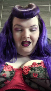 Purple Pin up Tease
