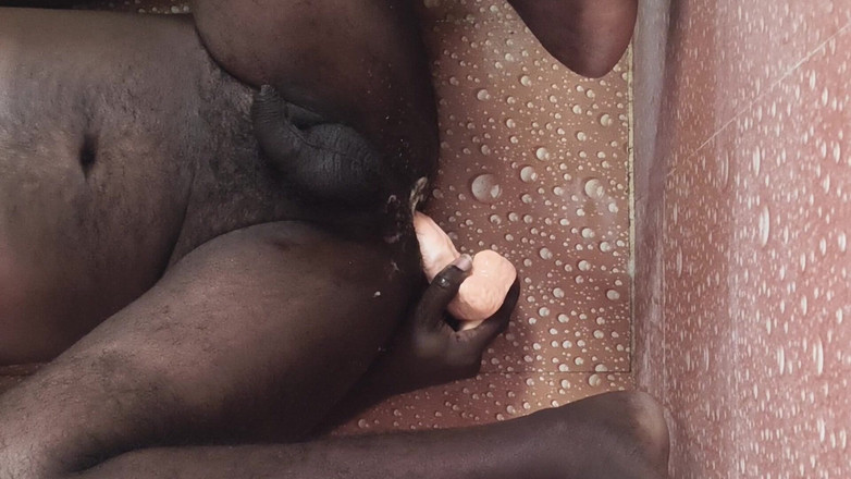 Twinky shadow: Dildomla hızlı anal mastürbasyonla prostat orgazmı