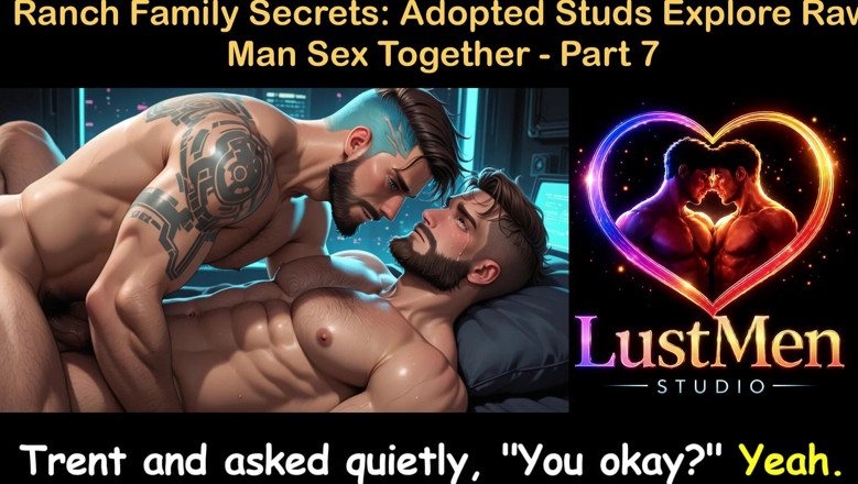 LustMen: 英語オーディオ ゲイセックスストーリー - 牧場の秘密 養子縁組 スタッド 探索 生の男セックス - パート7