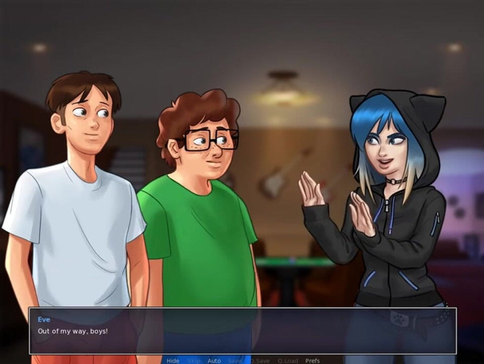 Miss Kitty 2K: Summertime Saga - Cookie Jar - All Sex Scenes Only - Eve #1 Part 25