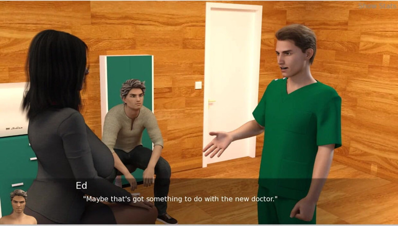 XXX Games Bunk: Projekt Hotwife - Veselá návštěva lékaře a doktor muž drží její...
