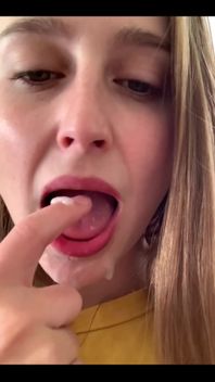 Cum-faced Baby