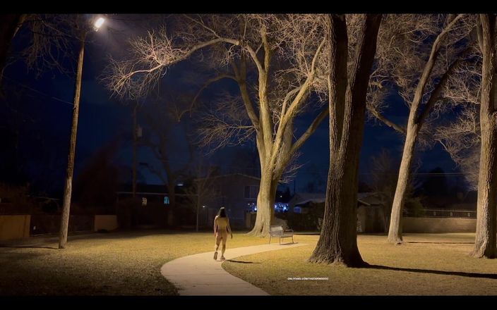 The Caring Doc: Nighttime Nude Stroll Through a Park. Do Cartwheels Naked! My...