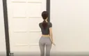 Miss Kitty 2K: University of Problems 49 - the Revealing Cheerleader Uniform by Misskitty2k