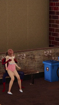 Futa Mary Jane, Spider-man'e Oral Seks Yapıyor Ve Sonra Sert Bir Şekilde Sikiliyor.