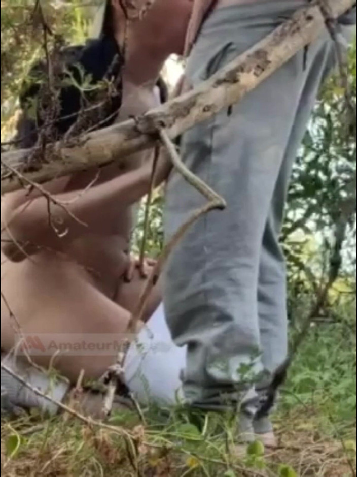 AmateurMates: Hot Amateur Boy Sucks and Rims in the Woods