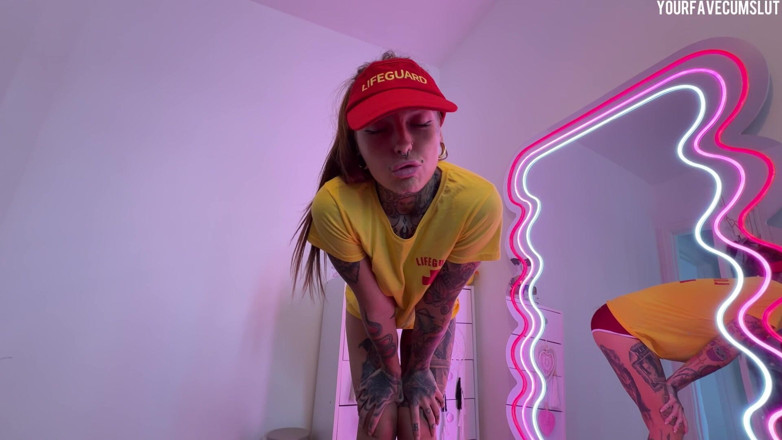 Yourfavecumslut: บทบาทสมมุติของ CBT ควยและลูกบอลไลฟ์การ์ด