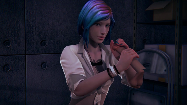 Waifu club 3D: Chloe szarpie kutasa po treningu