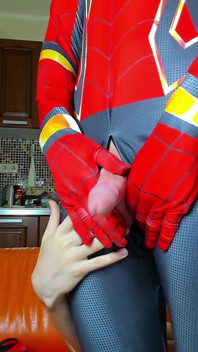 Play and Jerk off Your Superhero's Dick!