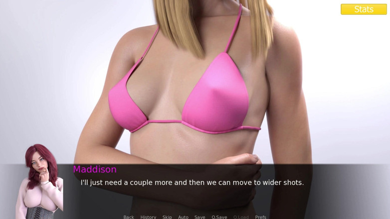 3D Cartoon Porn: Erotica 3 - Rileys sexy badeanzug, Fotoshooting und Horrorfilmnacht