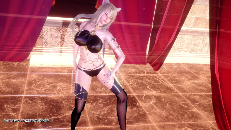 3D-Hentai Games: [MMD] Loona - PTT (paint the town) sexy striptease Ahri Akali Seraphine...
