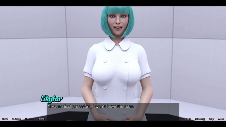 AVN Teller: 宇宙に取り残された - ホットドクターが治療を行っている