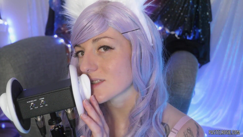 Pastel Rosie: तीव्र asmr बनी प्रेमिका चूत में वीर्य
