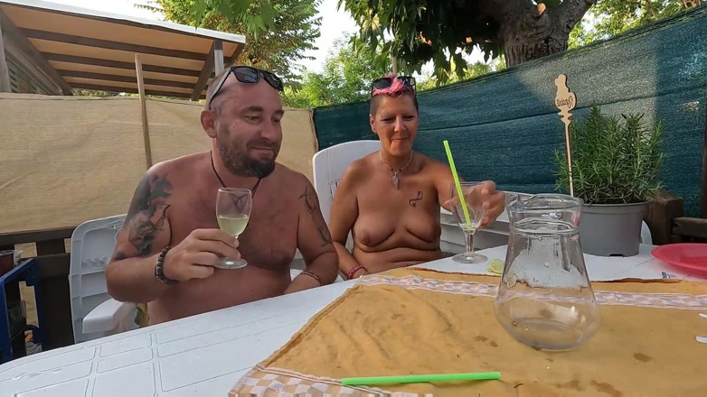 bekycarril: We're Drinking Blend Made of Fresh Pee and Frozen Cum...