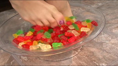 Femdom Sex: Candies, feet and hard fucking