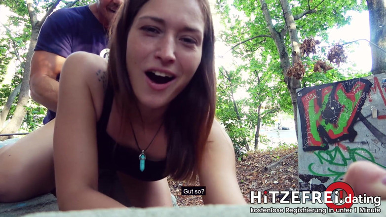 Hitzefrei: Hot teen ass! Mina's first outdoor fuck-date! Part 1