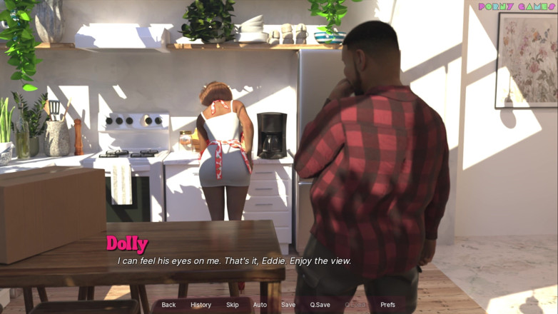 Porny Games: La soirée d’insémination de Dolly par une boulangerie à deux léchages -...
