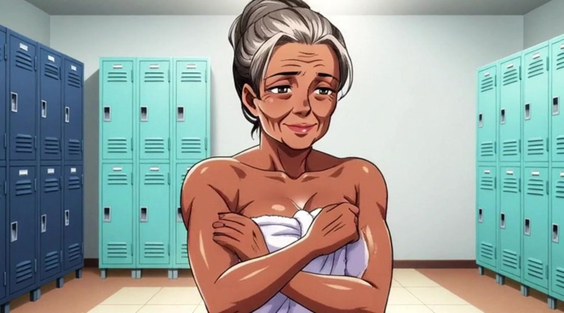 Huge Boobs: Nonna tette animazione